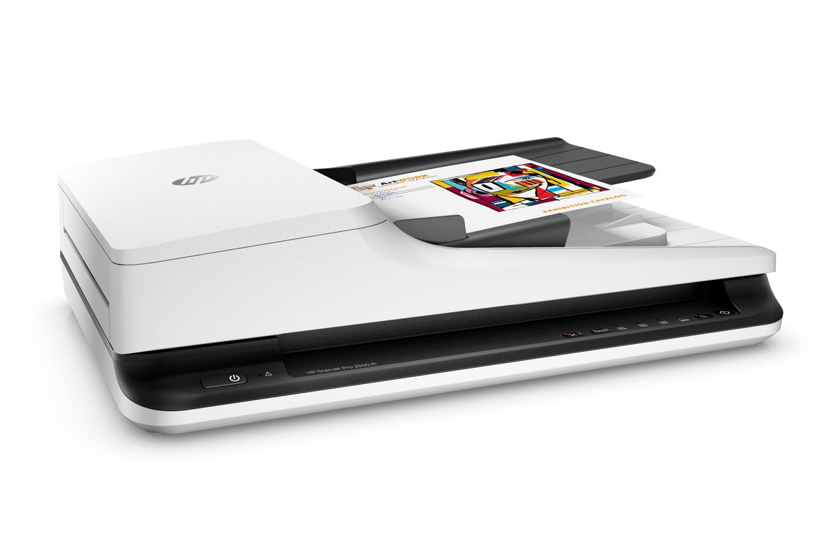 HP ScanJet Pro 2500 f1 (L2747A) – 20 ppm, ADF-&-flatbed-scanner (USB) - Compridis
