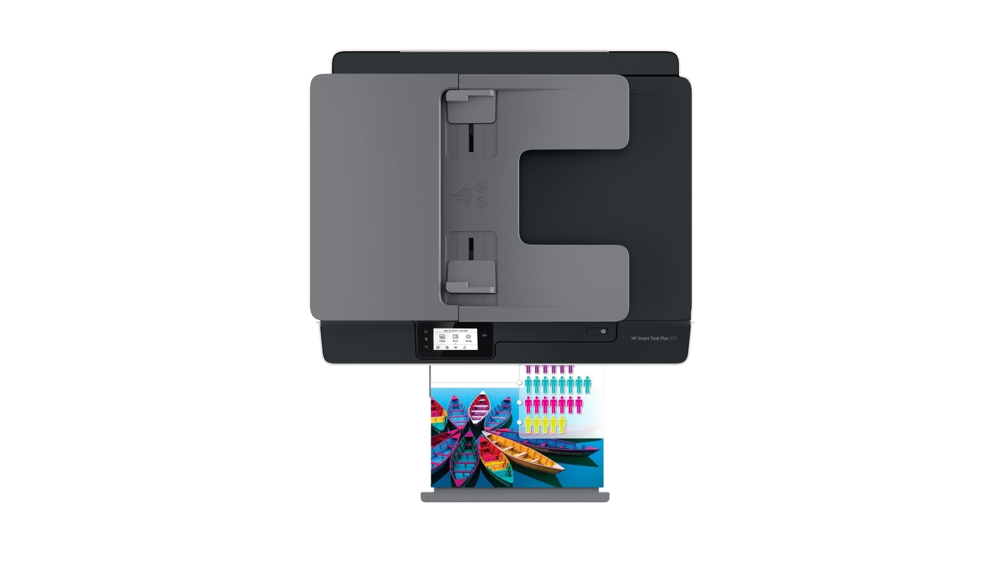 HP Smart Tank 530 Wireless All - in - One Thermische inkjet A4 4800 x 1200 DPI 11 ppm Wifi 4SB24ABEW - Compridis