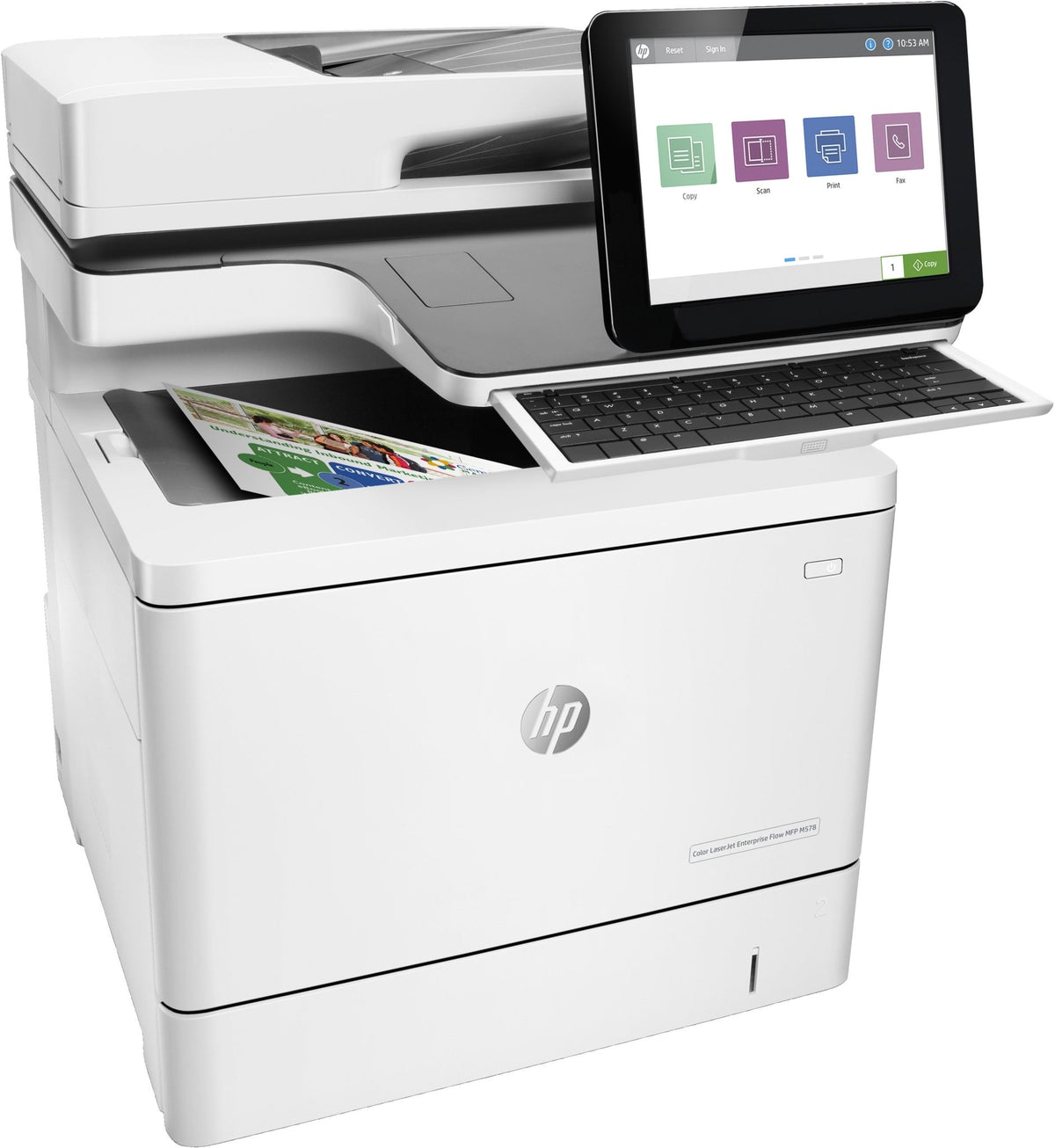 HP LaserJet Enterprise Flow M578Z 7ZU88V - Compridis