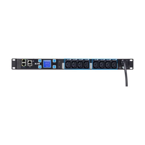 Eaton EMIH28 power distribution unit (PDU) 8 AC outlet(s) 1U Black EMIH28
