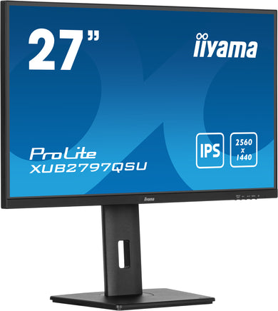 IIYAMA ProLite XUB2797QSU-B2 27″ QHD IPS 100Hz Monitor – Black