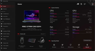 ASUS ROG Zephyrus G16 16" Ryzen AI 7 16GB/1TB/RTX 5060 AZERTY French 90NR0NE2-M001U0