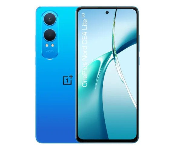 OnePlus Nord CE4 Lite 5G 16.9 cm (6.67") Hybrid Dual SIM Android 14 USB Type-C 8 GB 256 GB 5110 mAh Blue 5011110198
