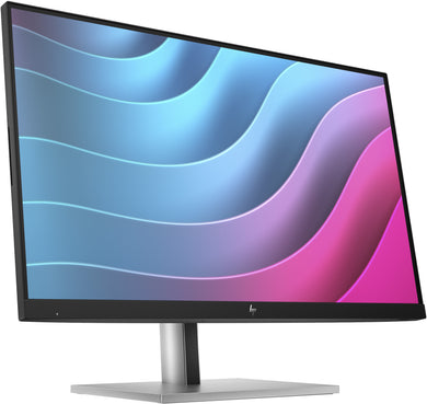 HP E24 G5 6N6E9A5#ABB 23.8″ FHD IPS Monitor – Black/Silver