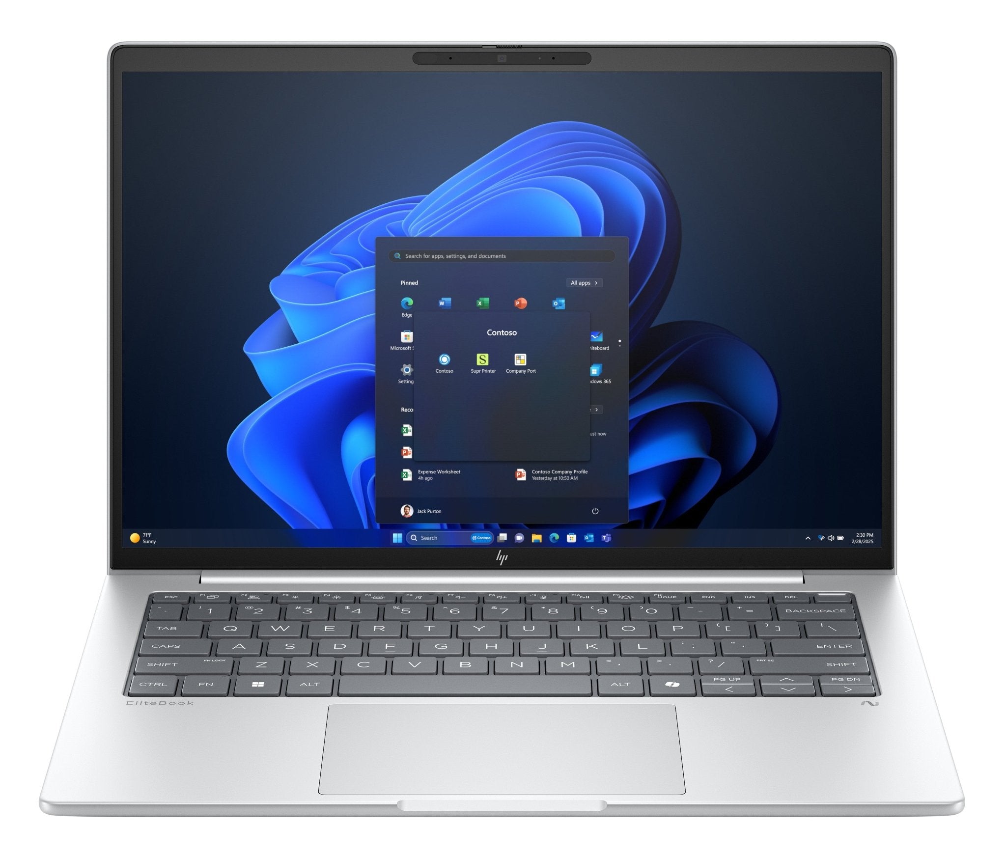 HP EliteBook 8 G1I U7 255H/16GB/512GB/16" W11P/QWERTY US AD3S9ETABH - Compridis