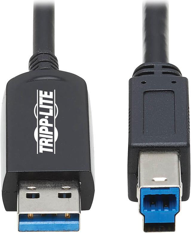 TRIPP-LITE USB 3.2 Gen 1 Plenum-Rated Fiber Active Optical Cable 20MTR U328F-20M