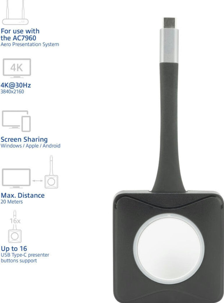 Aero 4K Presenter Button AC7961