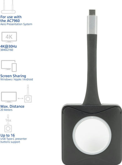 Aero 4K Presenter Button AC7961