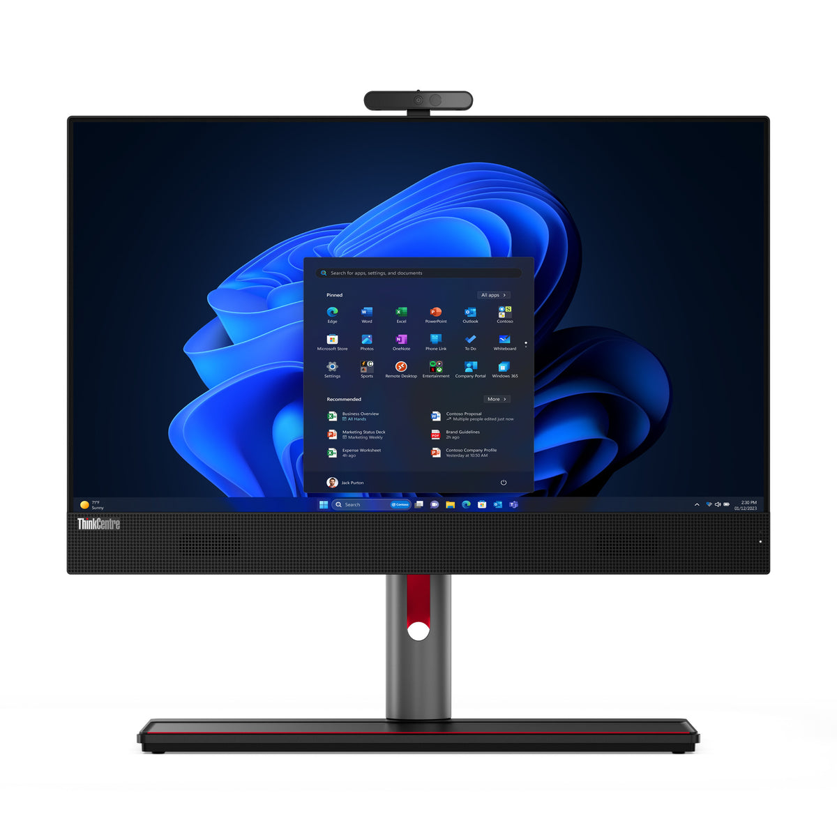 LENOVO M90A G5/I5-14500/8 GB/256 GB 23.8" W11P AZERTY 12SH0014FR