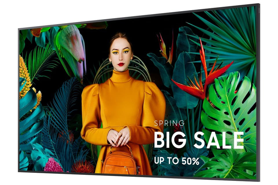 Samsung QBC QB43C 43" UHD/4K 350 Nit Slim-LED Black