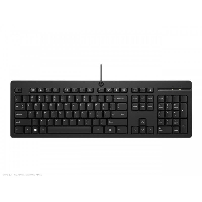 HP Toetsenbord 125 Bedraad AZERTY M27527 - 051 - Compridis