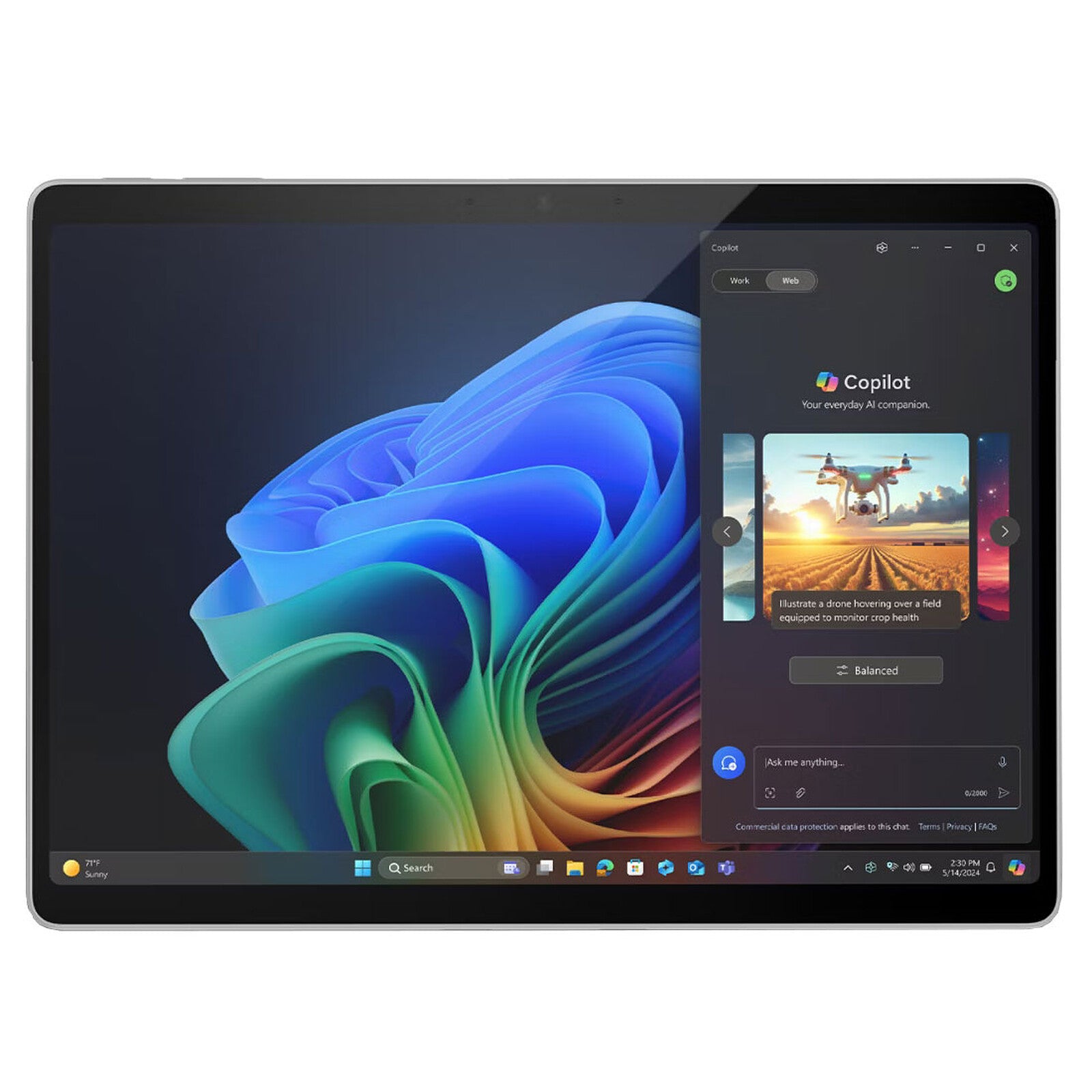 MICROSOFT Surface Pro 11 Snapdragon x PLUS/16GB/256GB/13" W11H ZHX-00004