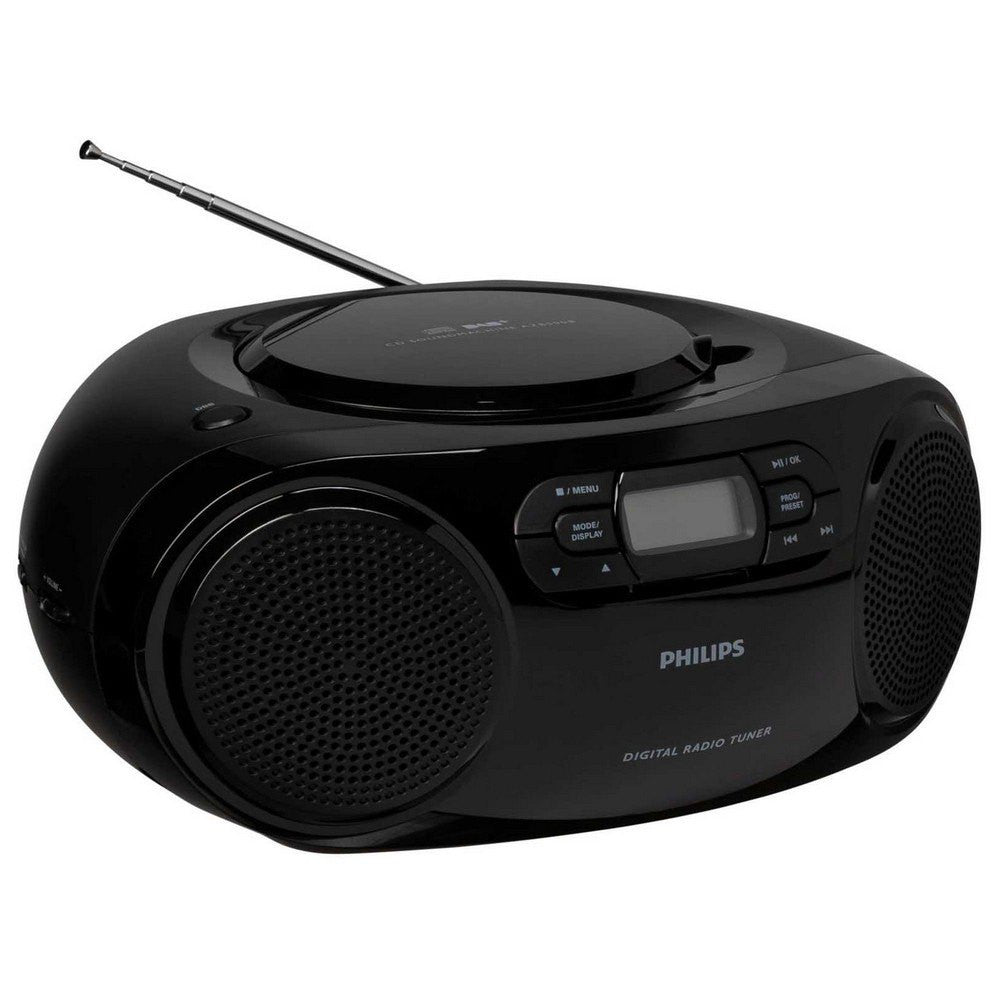 PHILIPS Portable Soundmachine with dab+ Radio/CD-player black AZB500/12