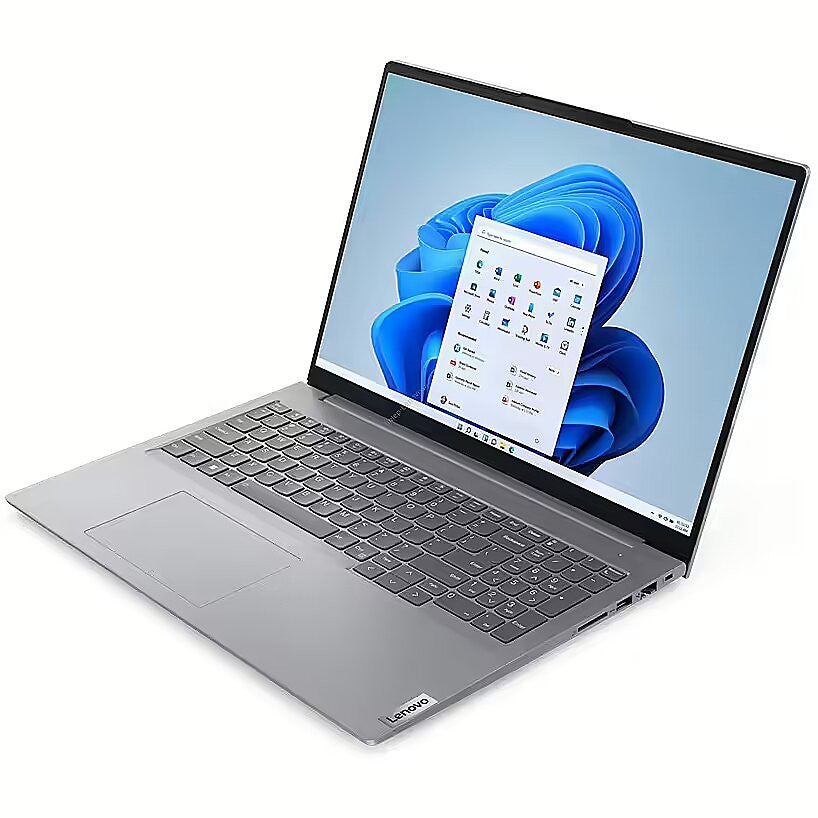 Lenovo ThinkBook 16 G6 ABP AMD Ryzen™ 7 7730U Laptop 40.6 cm (16") WUXGA 16 GB DDR4-SDRAM 512 GB SSD Wi-Fi 6 (802.11ax) Windows 11 Pro French Grey 21KK002LFR
