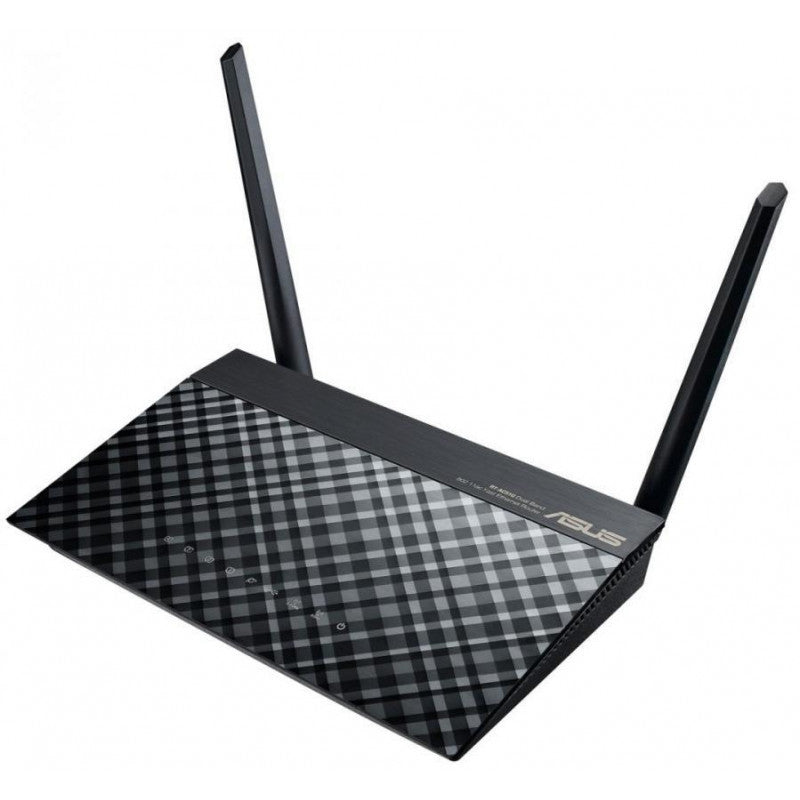 ASUS RT-AC750 wireless router Fast Ethernet Dual-band (2.4 GHz / 5 GHz) Black RT-AC750GF