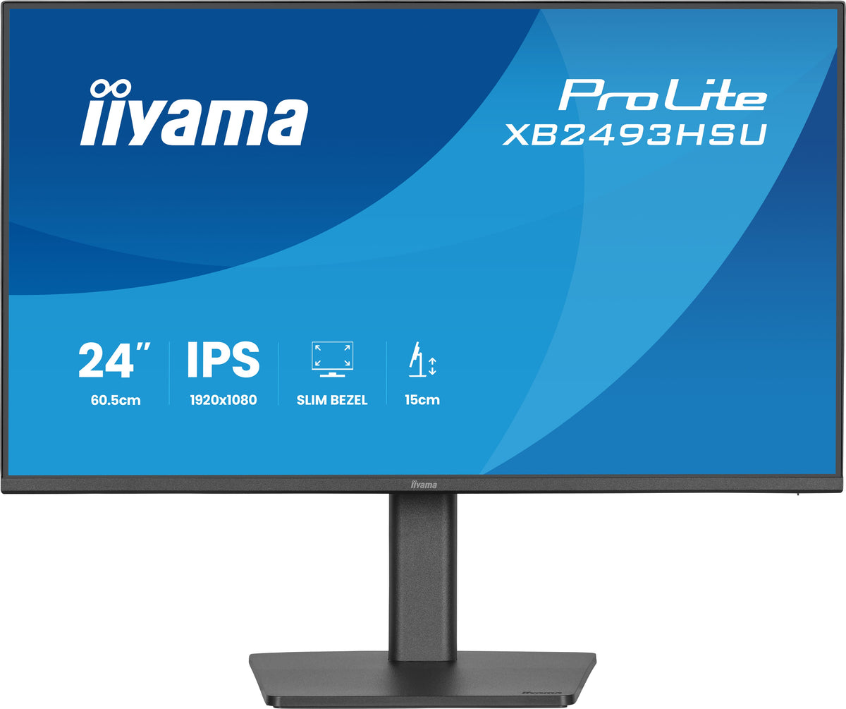 IIYAMA ProLite XB2493HSU-B1 24″ FHD IPS Monitor 120Hz Black