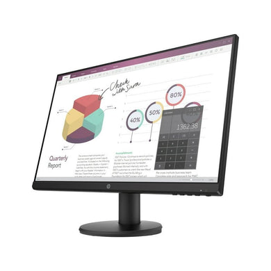 HP P24v G4 computer monitor 60,5 cm (23.8") 1920 x 1080 Pixels Full HD Zwart 9TT78AABB - Compridis