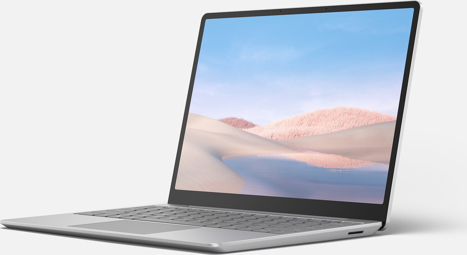 Microsoft Surface Laptop Go Intel® Core™ i5 i5-1035G1 31.6 cm (12.4") Touchscreen 8 GB LPDDR4x-SDRAM 256 GB SSD Wi-Fi 6 (802.11ax) Windows 10 Pro Platinum TNV-00009