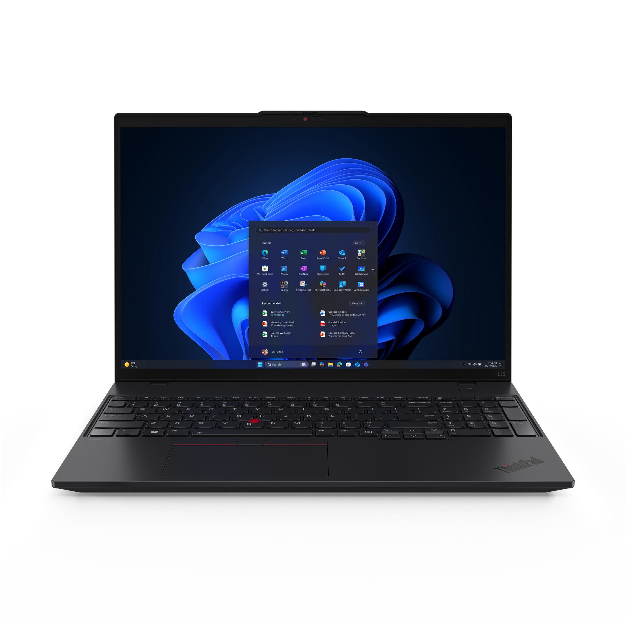LENOVO ThinkPad L16 Gen 2 Ultra 5 225U 16GB 512GB 16" W11P QWERTY US 21SA001MMH