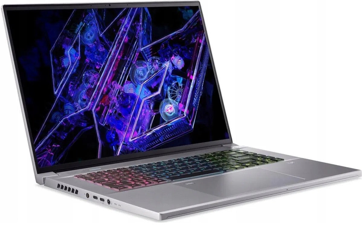 Acer Predator Triton Neo 16 PTN16-51-978P Copilot+ PC Intel Core Ultra 9 185H Laptop 40.6 cm (16") WQXGA+ 32 GB LPDDR5x-SDRAM 1 TB SSD NVIDIA GeForce RTX 4070 Wi-Fi 6 (802.11ax) Windows 11 Home Silver NH.QPPEG.002