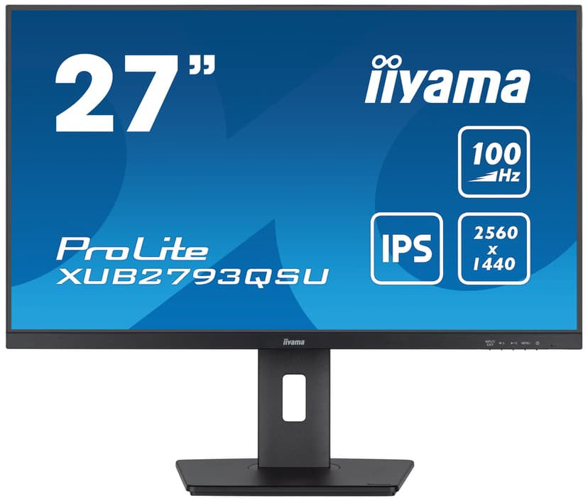iiyama ProLite XUB2793QSU-B6 27" IPS QHD 100Hz 1ms Black