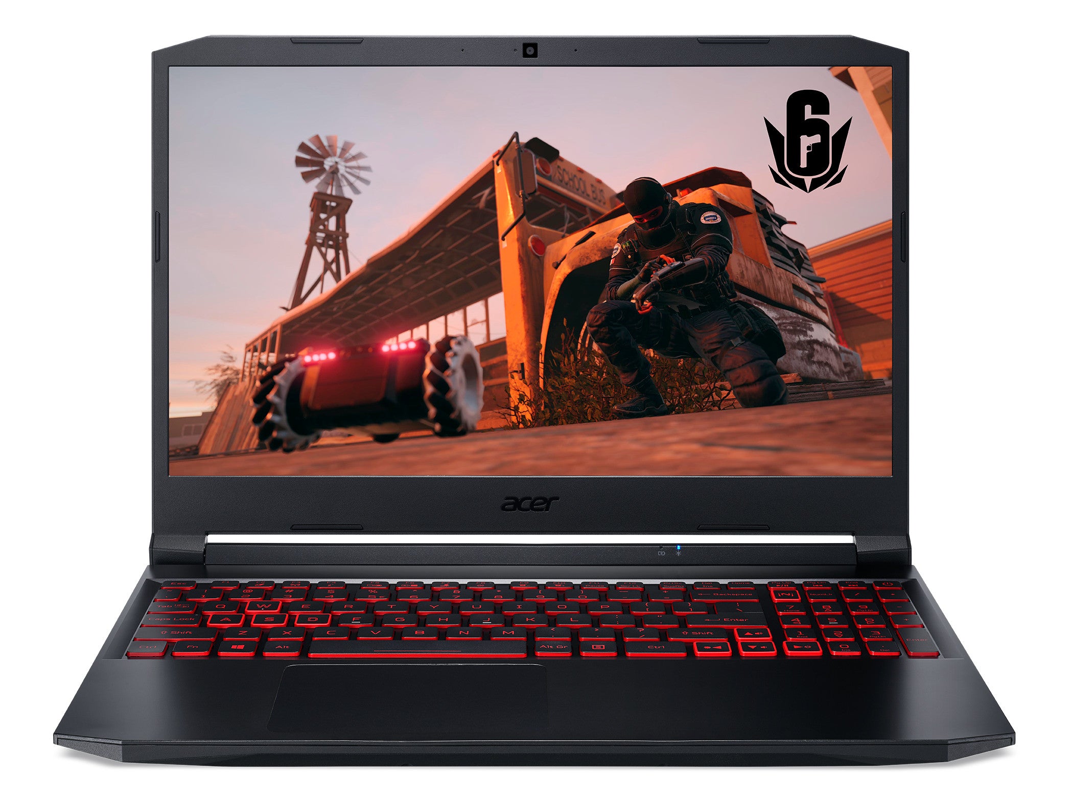 Acer Nitro 5 AN515-57-5666 Intel® Core™ i5 i5-11400H Laptop 39.6 cm (15.6") Full HD 16 GB DDR4-SDRAM 512 GB SSD NVIDIA GeForce RTX 3050 Ti Wi-Fi 6 (802.11ax) Windows 11 Home German Black AN515-57-5666