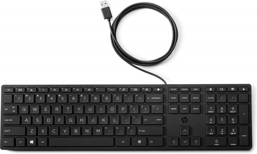HP Wired Desktop 320K Keyboard 9SR37AA#UUZ
