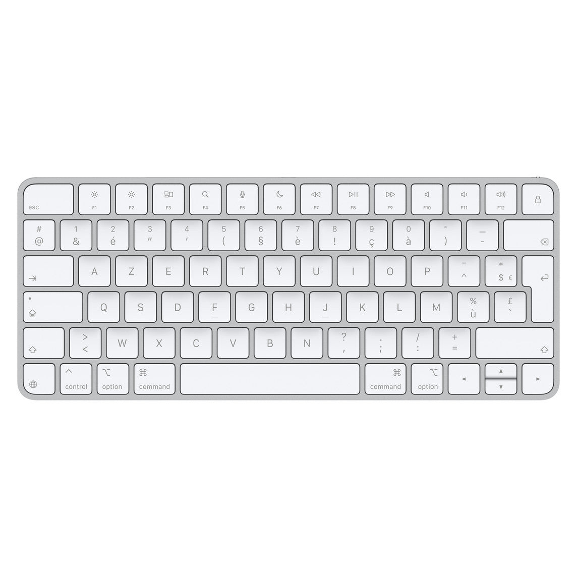 Apple Magic keyboard Universal USB + Bluetooth AZERTY French White MXCL3F/A