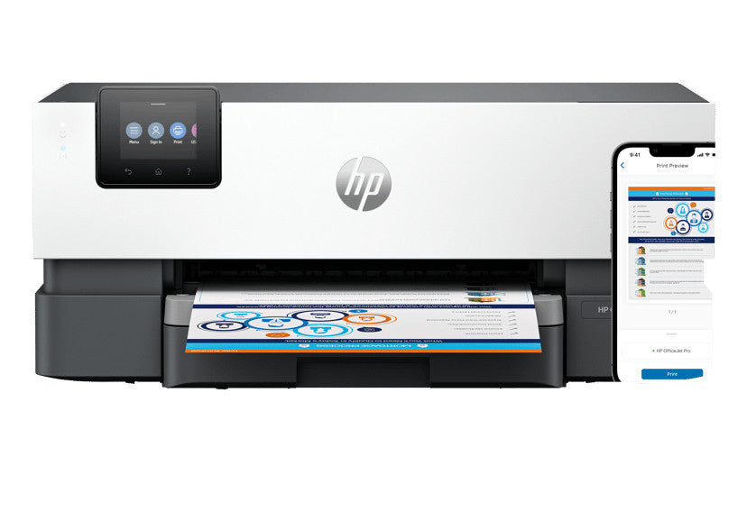 HP OfficeJet Pro 9110b Wireless Color Printer, Two-sided printing 5A0S3B#686