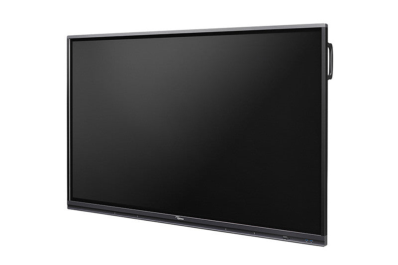 Optoma 5652RK+ Interactive flat panel 165.1 cm (65") LED Wi-Fi 400 cd/m² 4K Ultra HD Black Touchscreen Android 11 H1F0C0JBW101
