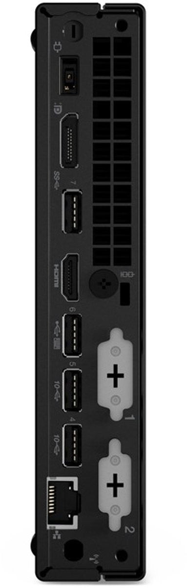 Lenovo ThinkCentre M70q Intel® Core™ i3 i3-13100T 8 GB DDR4-SDRAM 256 GB SSD Windows 11 Pro Mini PC Black 12E4SB4N00