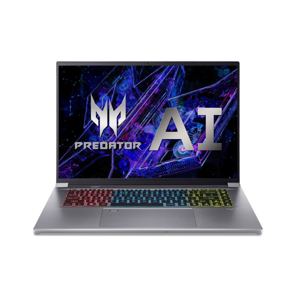 Acer Predator Triton Neo 16 PTN16-51-978P Copilot+ PC Intel Core Ultra 9 185H Laptop 40.6 cm (16") WQXGA+ 32 GB LPDDR5x-SDRAM 1 TB SSD NVIDIA GeForce RTX 4070 Wi-Fi 6 (802.11ax) Windows 11 Home Silver NH.QPPEG.002
