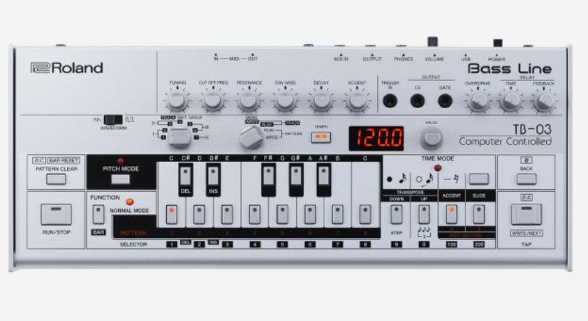 Roland TB-03 synthesizer Digital synthesizer Grey TB-03