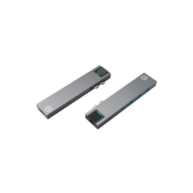 BlueBuilt USB C 8 in 1 MacBook Dockingstation Zilver BBDSM20S - Compridis