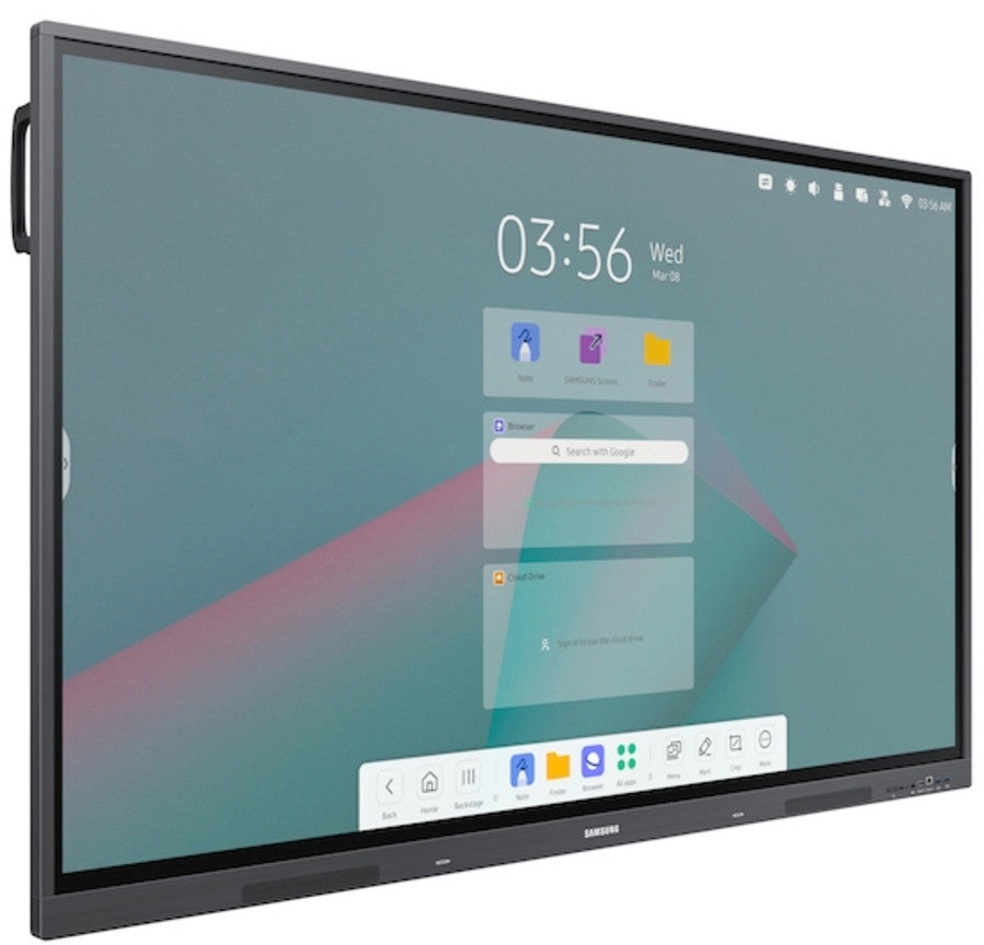 Samsung WA86C interactive whiteboard 2.18 m (86") 3840 x 2160 pixels Touchscreen Black LH86WACWLGCXEN