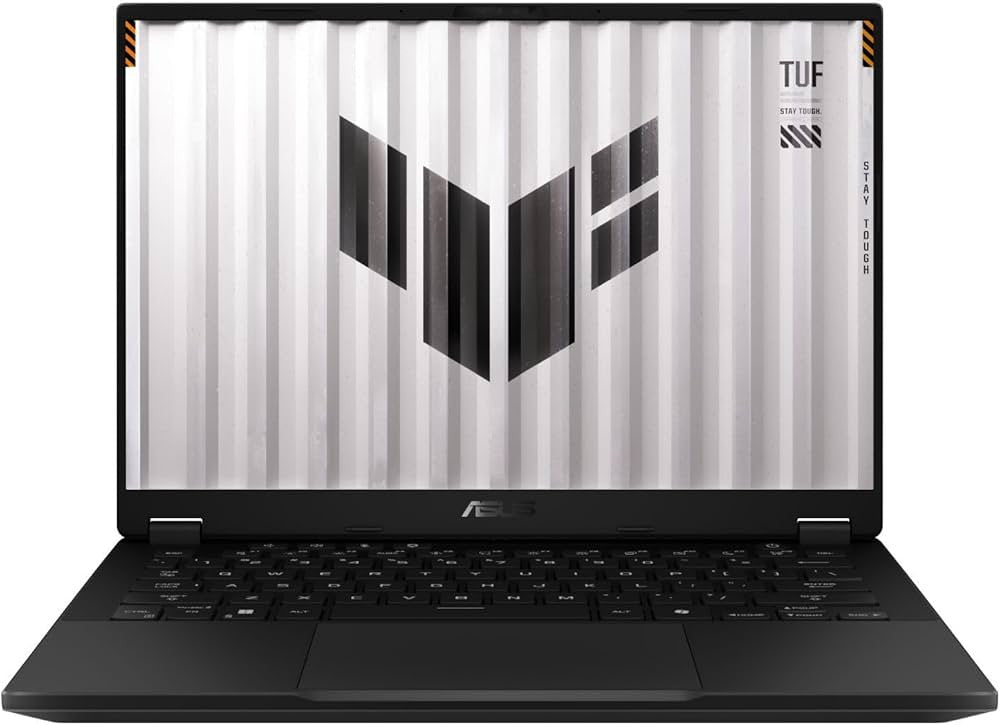 ASUS TUF Gaming A14 FA401WV-RG010W AMD Ryzen AI 9 HX 370 Laptop 35.6 cm (14") WQXGA 32 GB LPDDR5x-SDRAM 1 TB SSD NVIDIA GeForce RTX 4060 Wi-Fi 6E (802.11ax) Windows 11 Home Grey 90NR0J41-M000N0