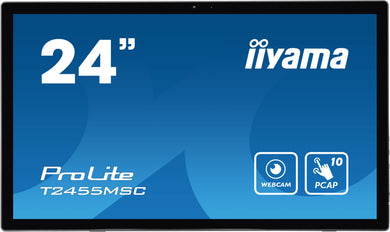 IIYAMA 24" IPS Optical Bonded pcap T2455MSC-B1