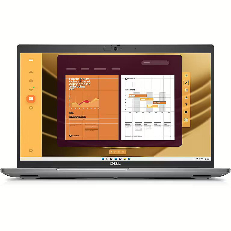 DELL Latitude 5550 Intel Core Ultra 5 125U Laptop 39.6 cm (15.6") Full HD 16 GB DDR5-SDRAM 512 GB SSD Wi-Fi 6E (802.11ax) Windows 11 Pro French Grey TVF4T