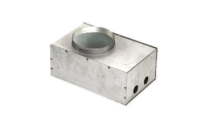 Ares metalen doos voor betonnen plafond 326X201X155 380834 - Compridis