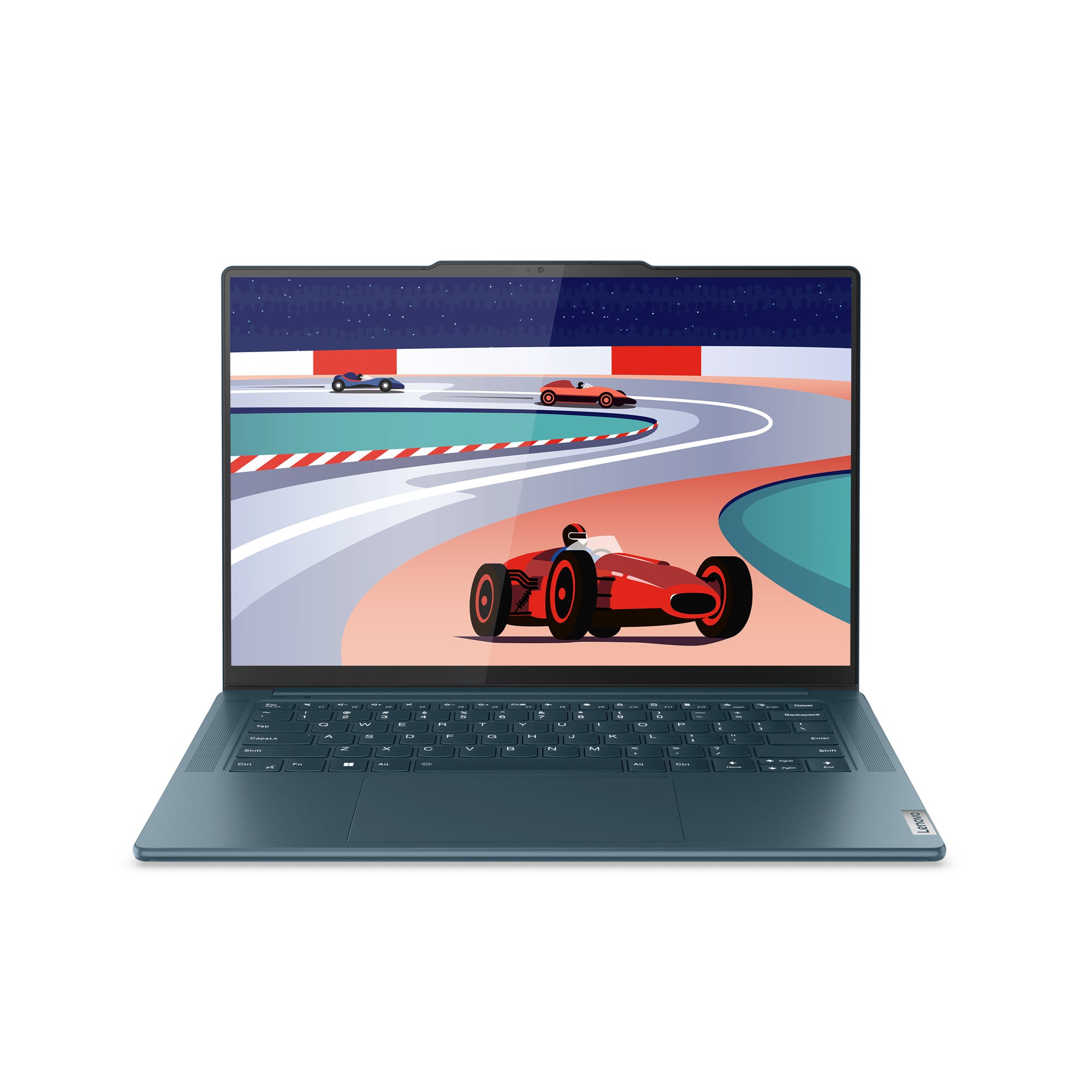 Lenovo Yoga Pro 9 14IRP8 Intel® Core™ i9 i9-13905H Laptop 36.8 cm (14.5") Touchscreen 3K 32 GB LPDDR5x-SDRAM 1 TB SSD NVIDIA GeForce RTX 4060 Wi-Fi 6E (802.11ax) Windows 11 Home Belgian Teal 83BU006HMB