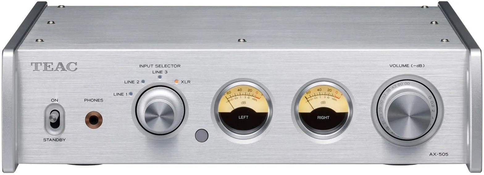 TEAC AX-505 Integrated Amplifier (Silver) AX-505-S