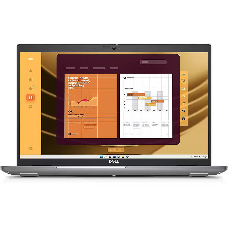 DELL Latitude 5550 Intel Core Ultra 7 165U Laptop 39.6 cm (15.6") Full HD 16 GB DDR5-SDRAM 512 GB SSD Wi-Fi 6E (802.11ax) Windows 11 Pro French Grey XFHYR