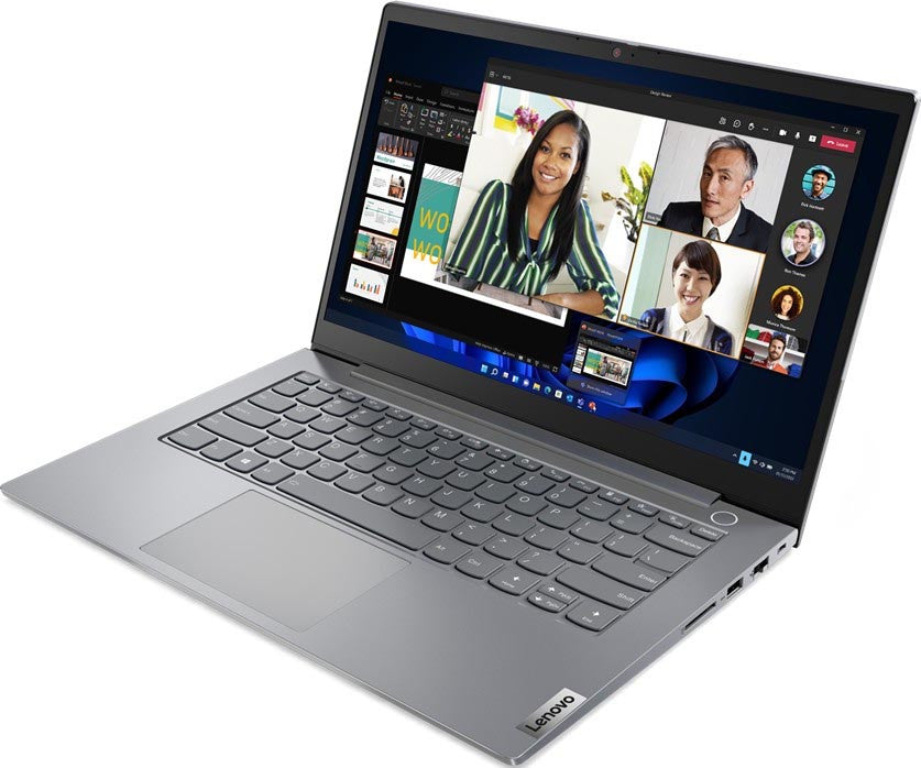 Lenovo ThinkBook 14s Yoga G3 IRU Intel® Core™ i5 i5-1335U Hybrid (2-in-1) 35.6 cm (14") Touchscreen Full HD 16 GB DDR4-SDRAM 512 GB SSD Wi-Fi 6 (802.11ax) Windows 11 Pro French Grey 21JG0007FR