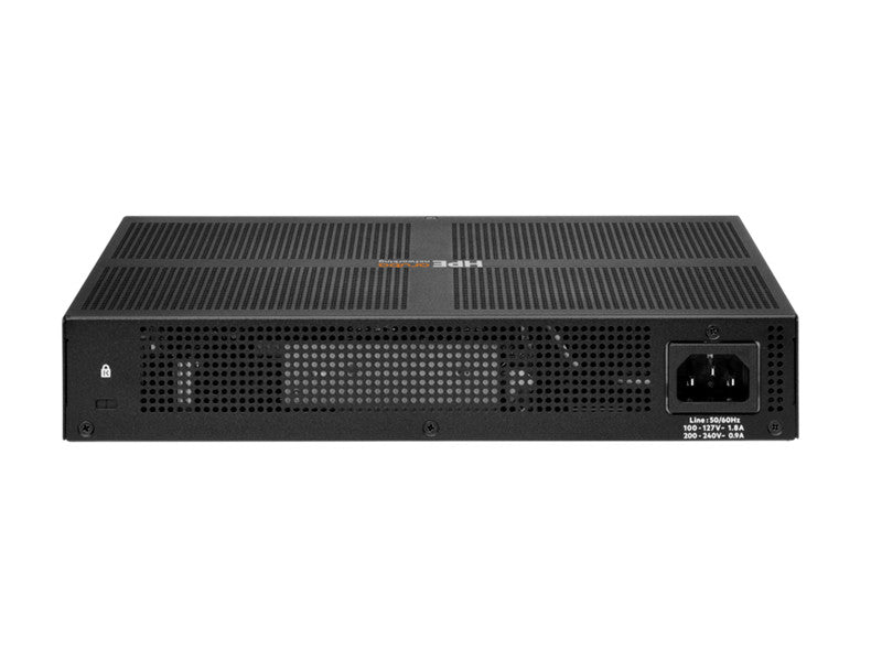 HPE Aruba Networking Aruba 6100 12G Class4 PoE 2G/2SFP+ 139W Managed L3 Gigabit Ethernet (10/100/1000) Power over Ethernet (PoE) 1U Black JL679A#B2C