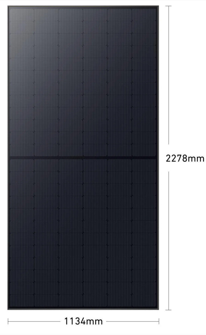 Anker solix RS50B Rigid Solar Panel 540W A5512411