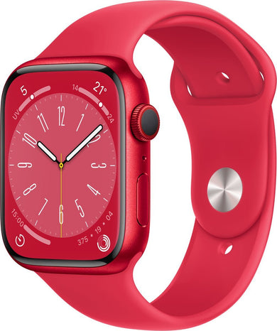 APPLE Horloge S8 45mm Rood Al Rood SP Cel MNKA3TY/A - Compridis