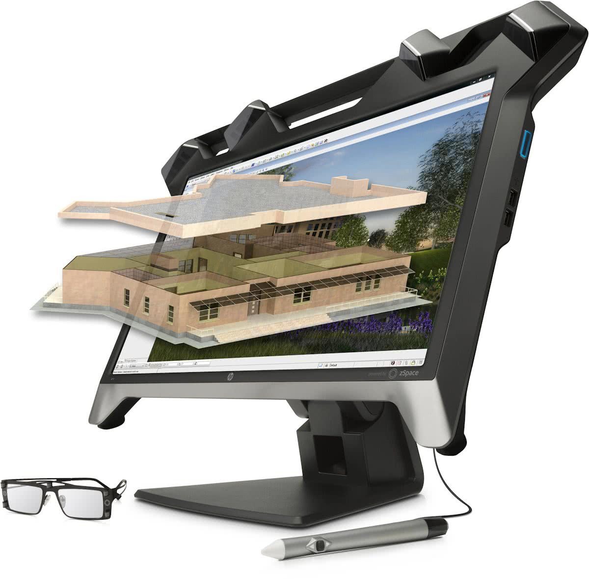 HP 3D ZVR Virtual Reality (monitor zonder stand en accessoires) 793514 - 001 - Compridis