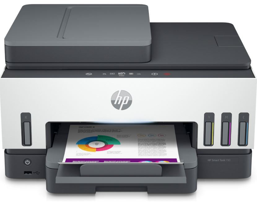 HP Smart Tank 790 All-in-One Printer Thermal inkjet A4 4800 x 1200 DPI 15 ppm Wi-Fi 4WF66A#BHG