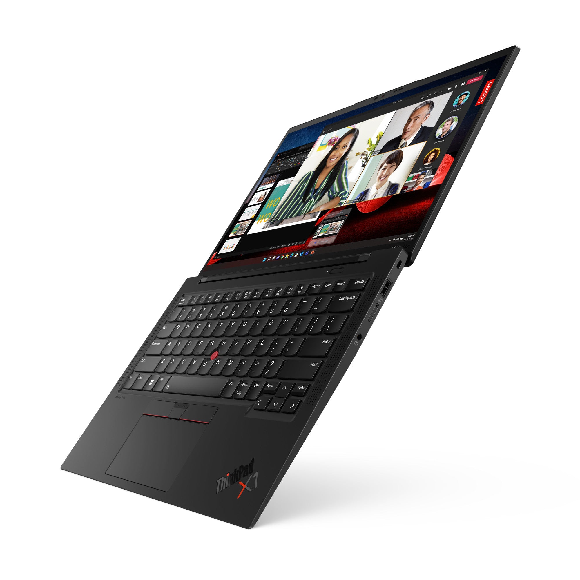 Lenovo ThinkPad X1 Carbon Gen 11 Intel® Core™ i5 i5-1335U Laptop 35.6 cm (14") WUXGA 16 GB LPDDR5-SDRAM 512 GB SSD Wi-Fi 6E (802.11ax) Windows 11 Pro English Black 21HM004HMH
