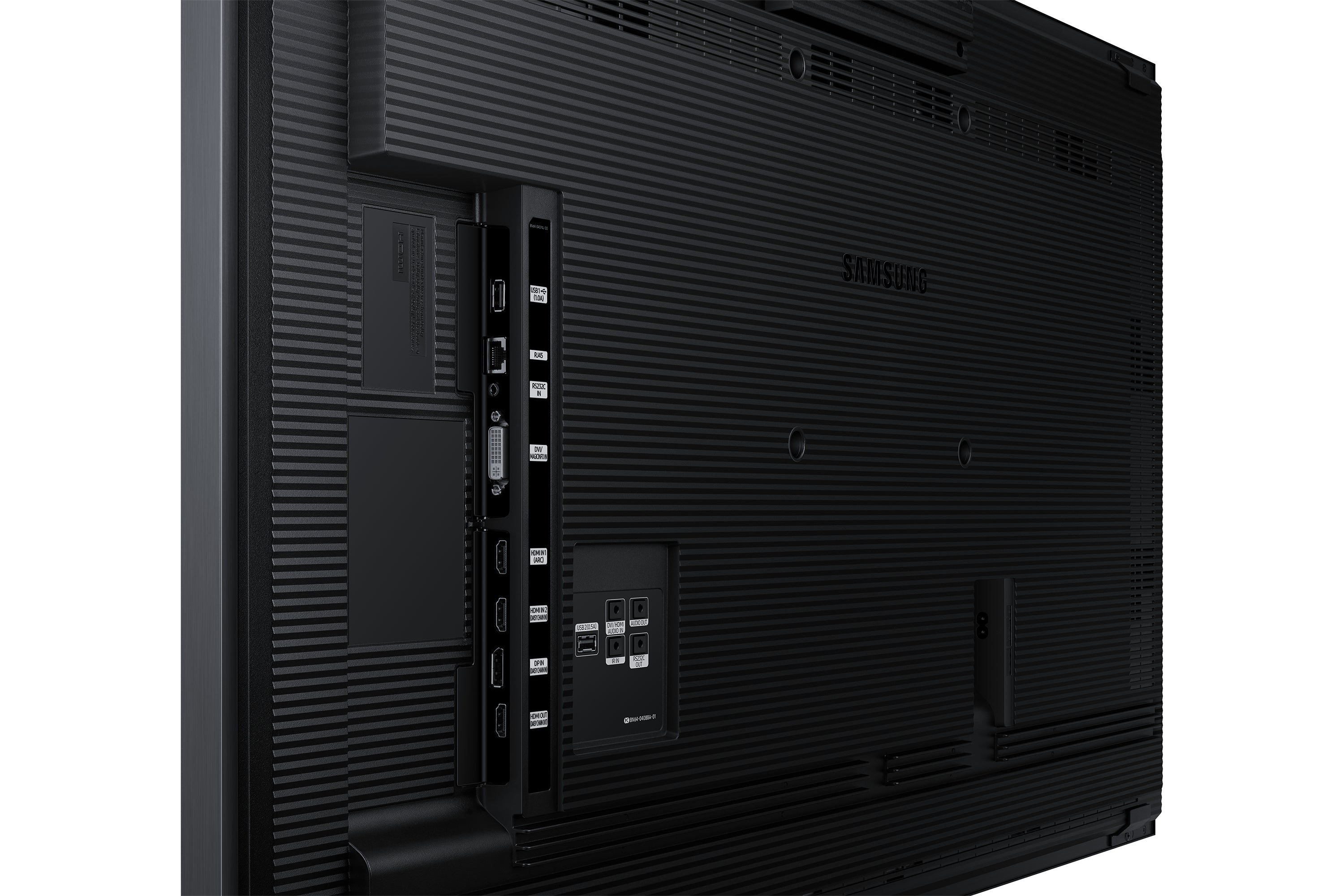 Samsung QM55B-T Digital signage flat panel 139.7 cm (55") LCD Wi-Fi 400 cd/m² 4K Ultra HD Black Touchscreen Built-in processor Tizen 6.5 24/7 LH55QMBTBGCXEN